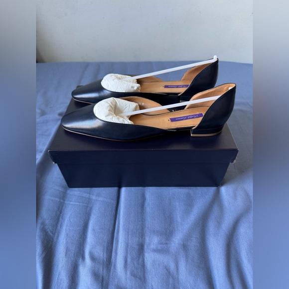 Ralph Lauren Purple Label Women’s Navy Ballet Flat, 40.5 EU - Picture 4 of 7